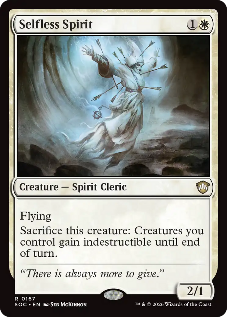 Selfless Spirit [Secrets of Strixhaven Commander] | Cracking-Singles