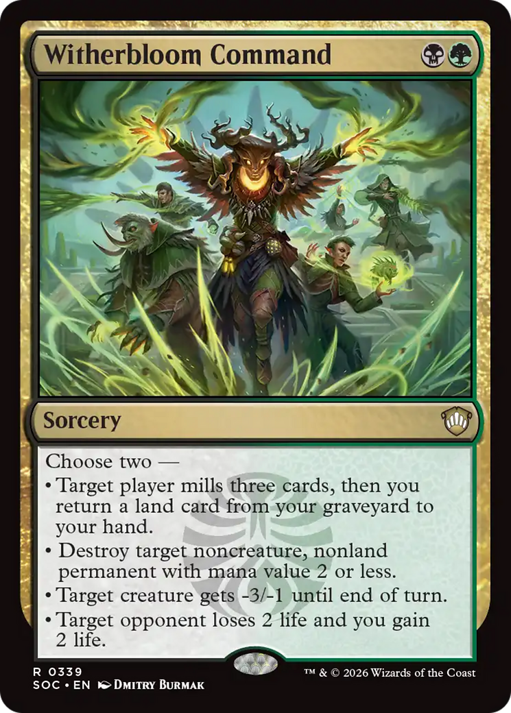 Witherbloom Command [Secrets of Strixhaven Commander] | Cracking-Singles