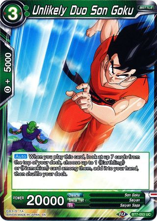 Unlikely Duo Son Goku (BT7-053) [Assault of the Saiyans] | Cracking-Singles