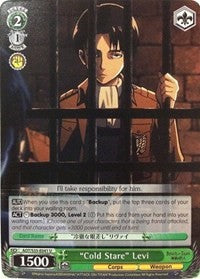 "Cold Stare" Levi (AOT/S35-E041 U) [Attack on Titan] | Cracking-Singles