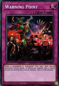 Warning Point [PHRA-EN078] Secret Rare | Cracking-Singles