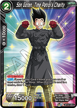 Son Goten, Time Patrol's Charity (Common) (BT13-129) [Supreme Rivalry] | Cracking-Singles