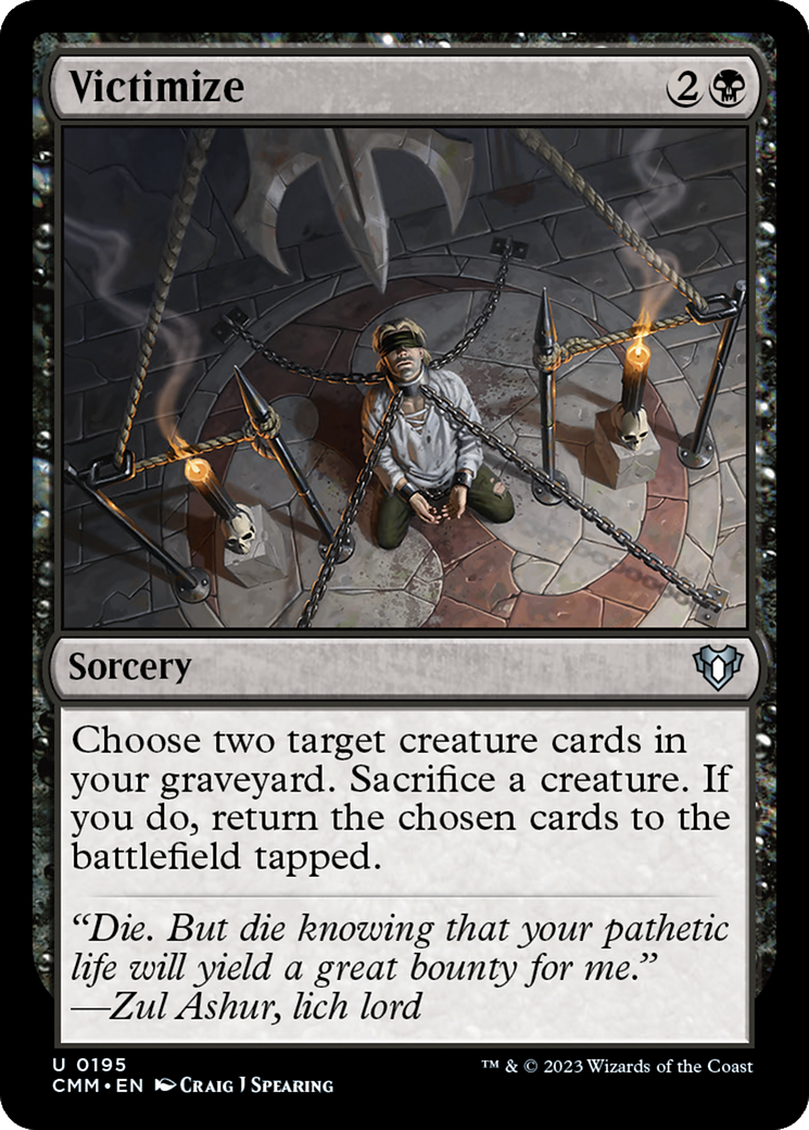 Victimize [Commander Masters] | Cracking-Singles
