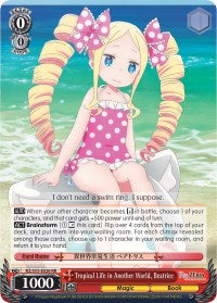 Tropical Life in Another World, Beatrice (RZ/S55-E026 RR) [Re:ZERO Vol.2] | Cracking-Singles