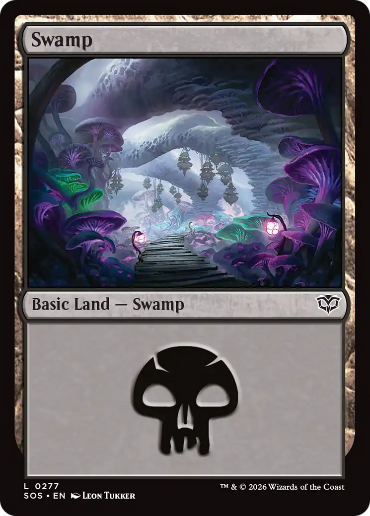 Swamp (0277) [Secrets of Strixhaven] | Cracking-Singles