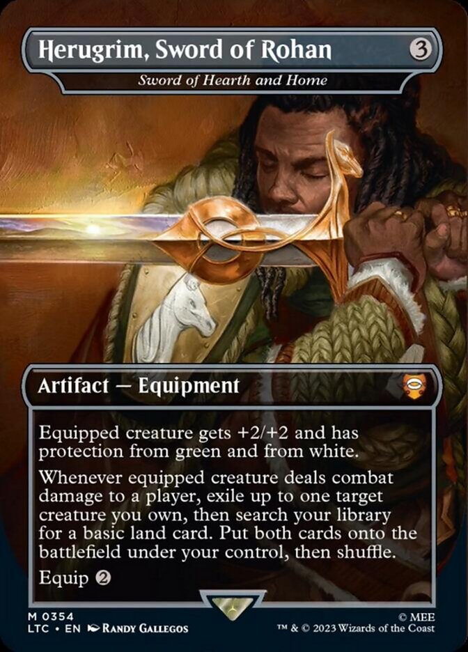 Herugrim, Sword of Rohan - Sword of Hearth and Home [The Lord of the Rings: Tales of Middle-Earth Commander] | Cracking-Singles