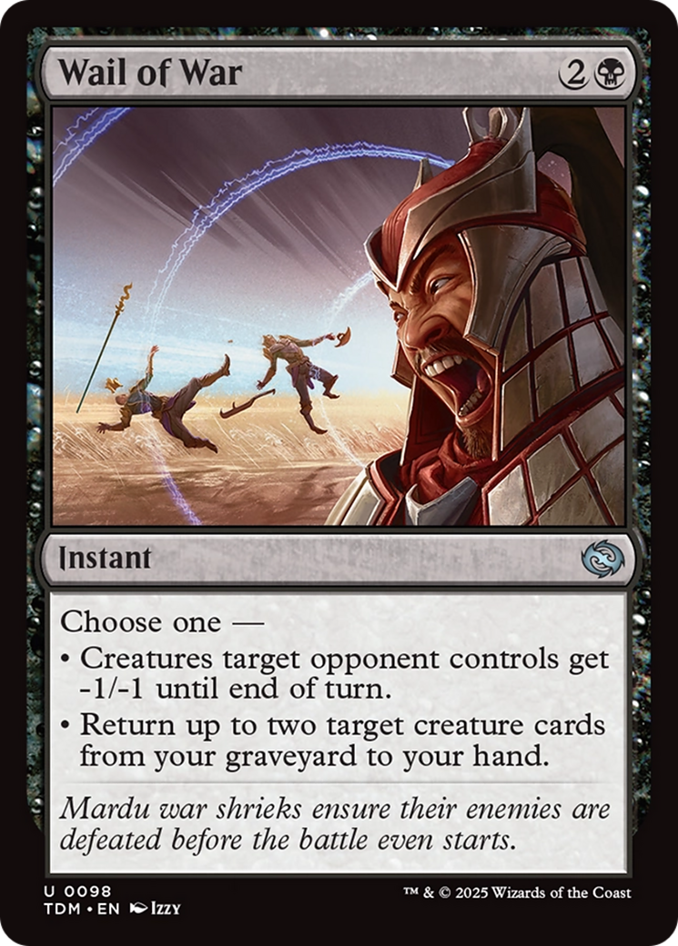 Wail of War [Tarkir: Dragonstorm] | Cracking-Singles