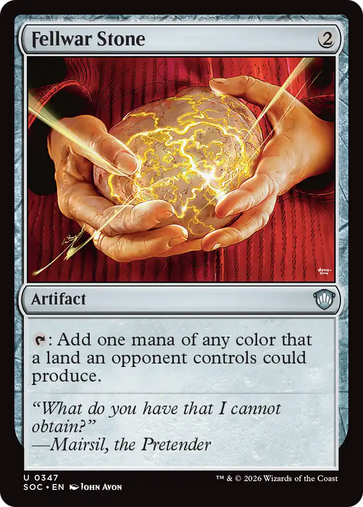 Fellwar Stone [Secrets of Strixhaven Commander] | Cracking-Singles