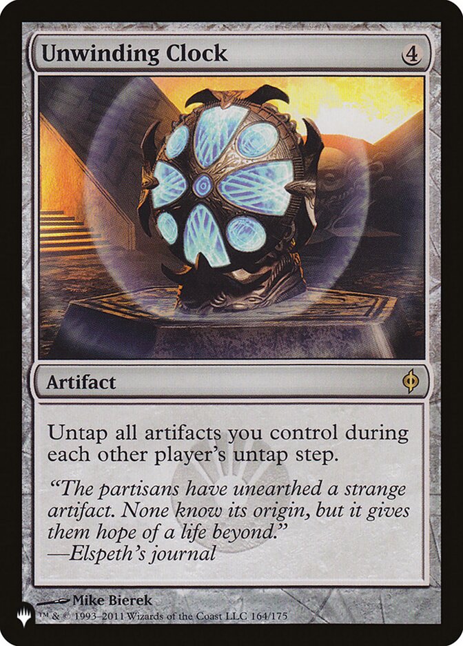 Unwinding Clock [The List] | Cracking-Singles