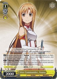Vice Commander, Asuna (SAO/S20-E010 U) [Sword Art Online] | Cracking-Singles
