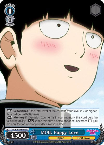 MOB: Puppy Love (MOB/SX02-074 R) [Mob Psycho 100] | Cracking-Singles