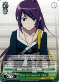 Hitagi Senjyogahara on Holiday (BM/S15-E029 R) [BAKEMONOGATARI] | Cracking-Singles
