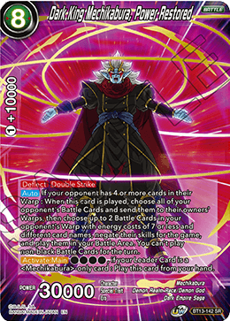 Dark King Mechikabura, Power Restored (BT13-142) [Supreme Rivalry] | Cracking-Singles
