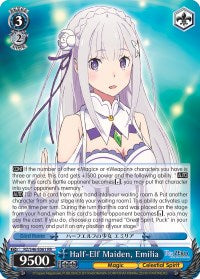Half-Elf Maiden, Emilia (RZ/S46-E061 RR) [Re:ZERO] | Cracking-Singles