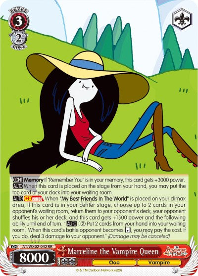 Marceline the Vampire Queen (AT/WX02-042 RR) [Adventure Time] | Cracking-Singles