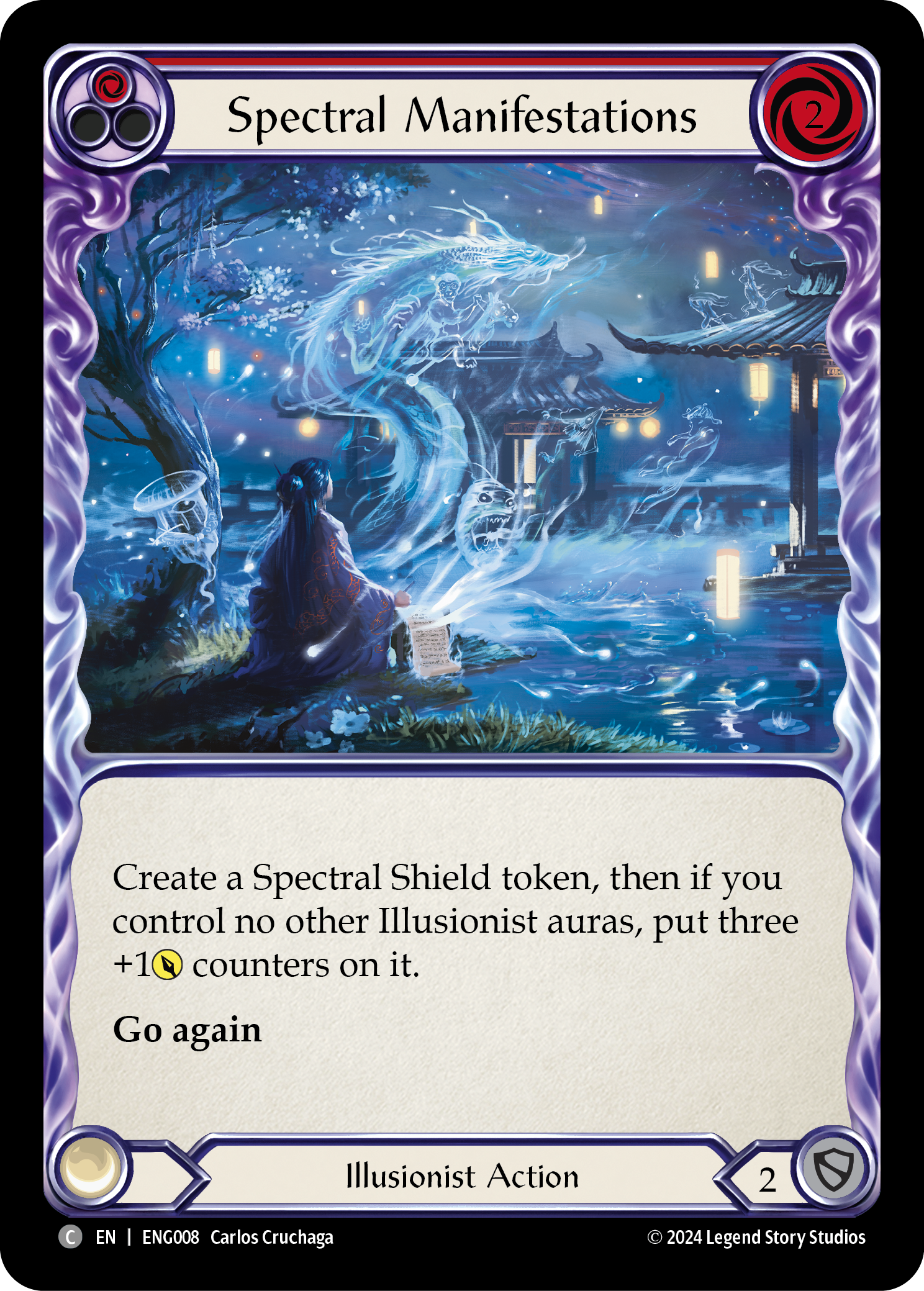 Spectral Manifestations [ENG008] (Part the Mistveil Enigma Blitz Deck) | Cracking-Singles