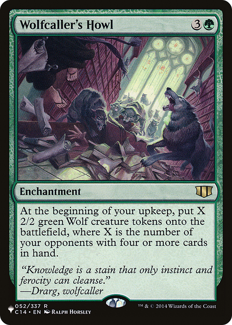 Wolfcaller's Howl [The List] | Cracking-Singles