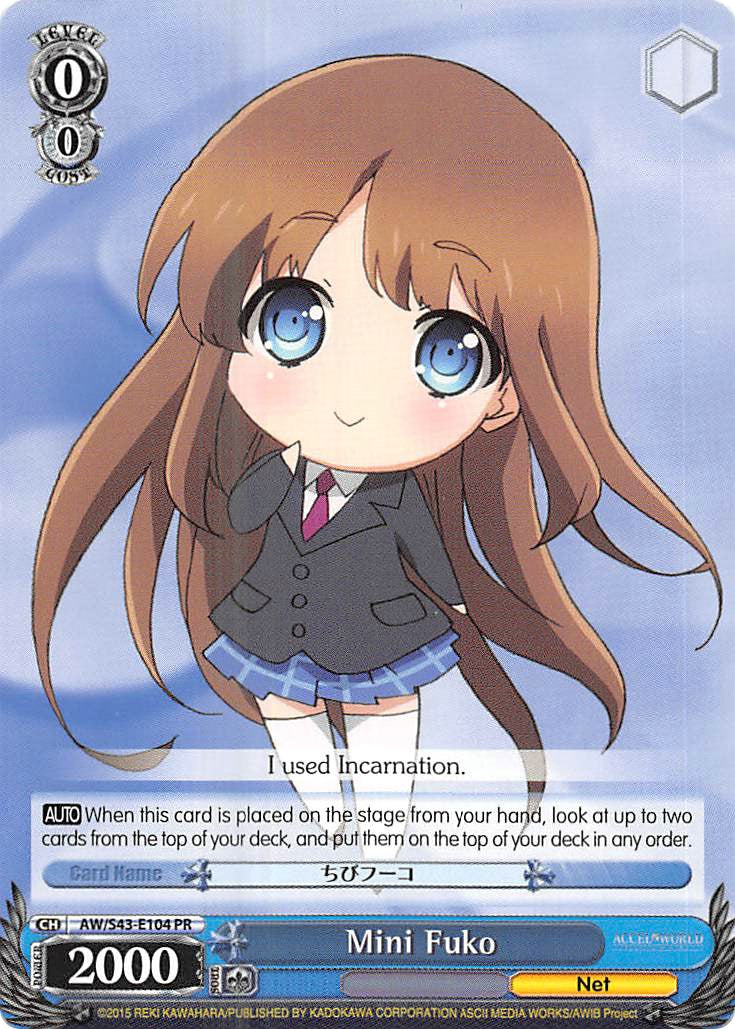 Mini Fuko (AW/S43-E104 PR) (Promo) [Accel World -Infinite Burst-] | Cracking-Singles