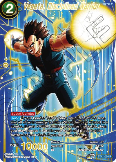 Vegeta, Disciplined Warrior (Alternate Art) (BT11-054) [Special Anniversary Set 2021] | Cracking-Singles
