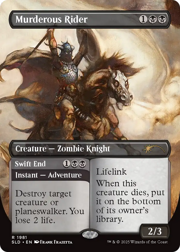 Murderous Rider (1981) [Secret Lair Drop Series] | Cracking-Singles