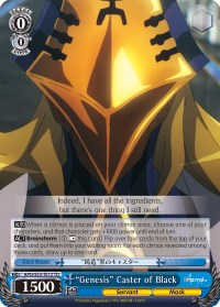 "Genesis" Caster of Black (APO/S53-TE12 TD) [Fate/Apocrypha] | Cracking-Singles