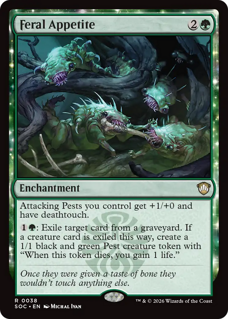 Feral Appetite [Secrets of Strixhaven Commander] | Cracking-Singles