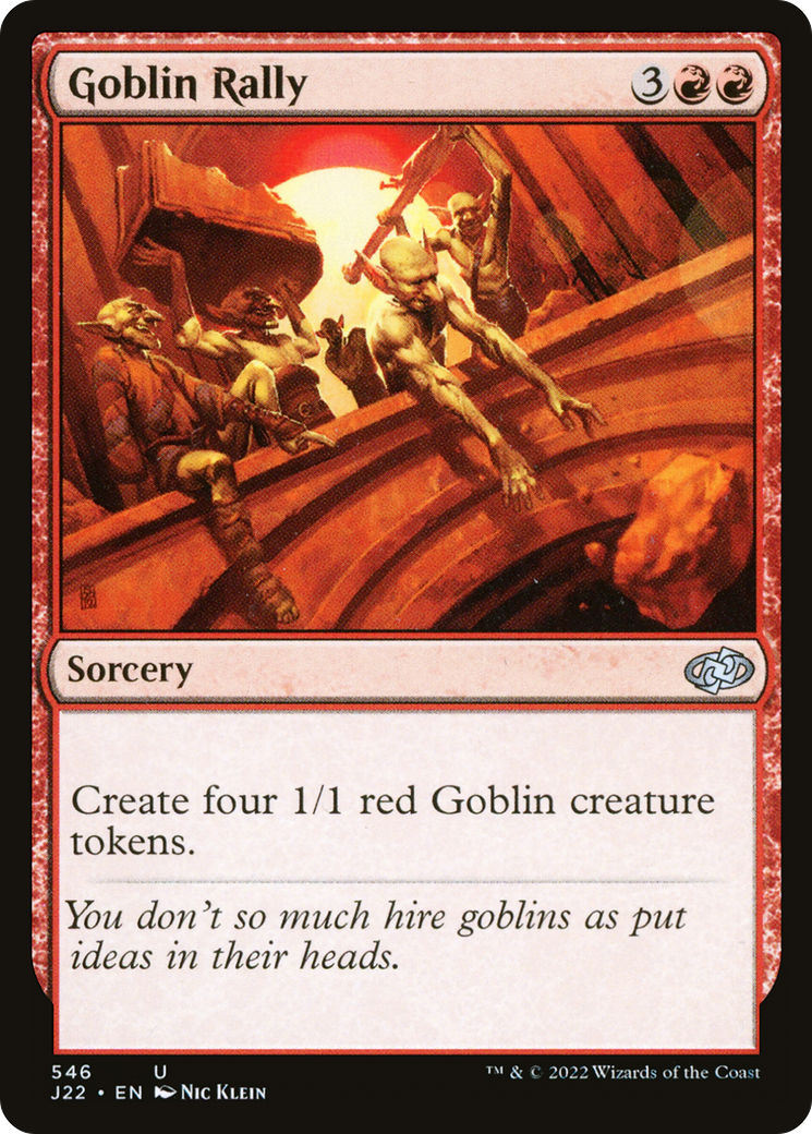 Goblin Rally [Jumpstart 2022] | Cracking-Singles