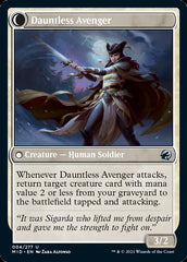 Bereaved Survivor // Dauntless Avenger [Innistrad: Midnight Hunt] | Cracking-Singles