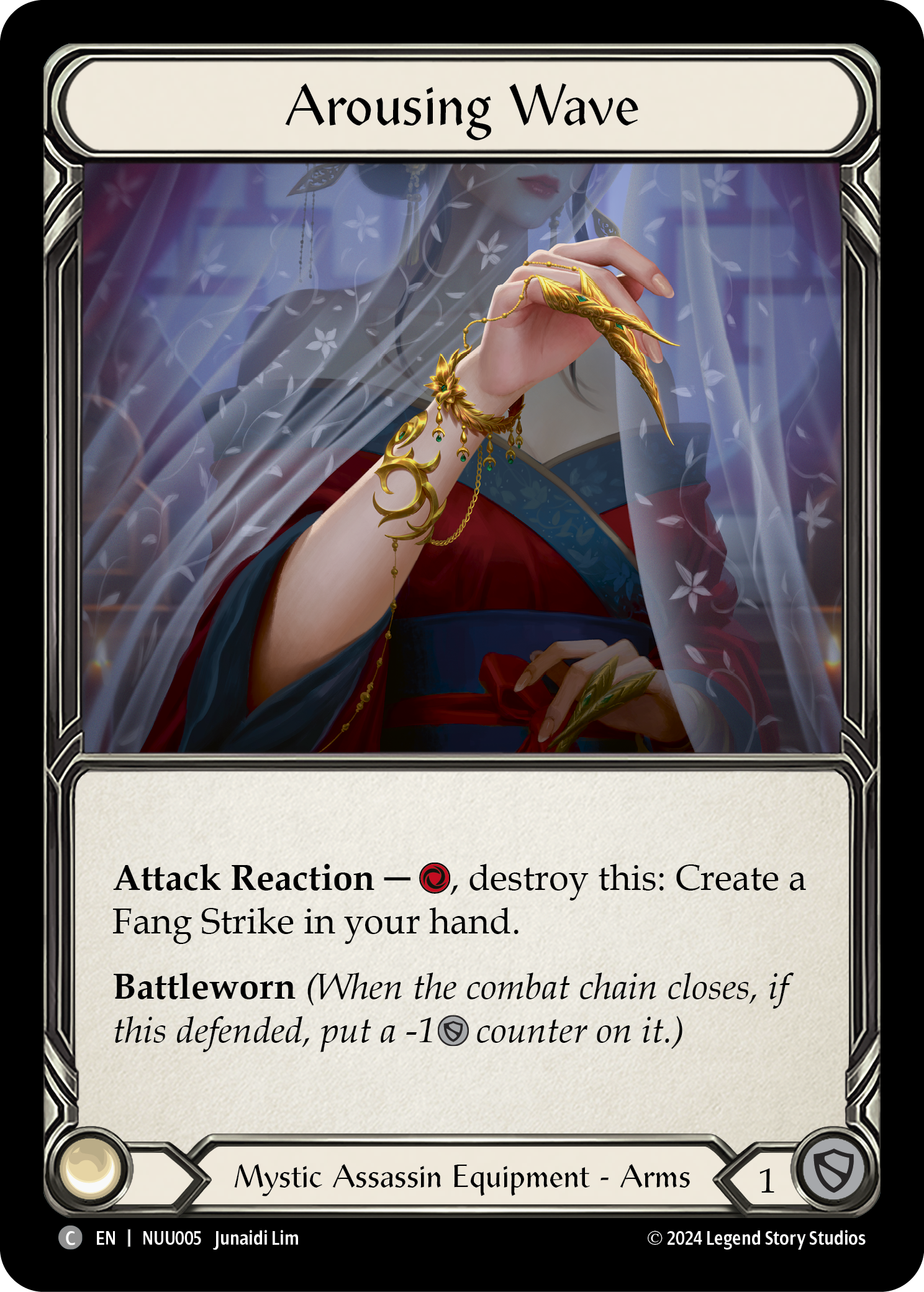 Arousing Wave [NUU005] (Part the Mistveil Nuu Blitz Deck) | Cracking-Singles