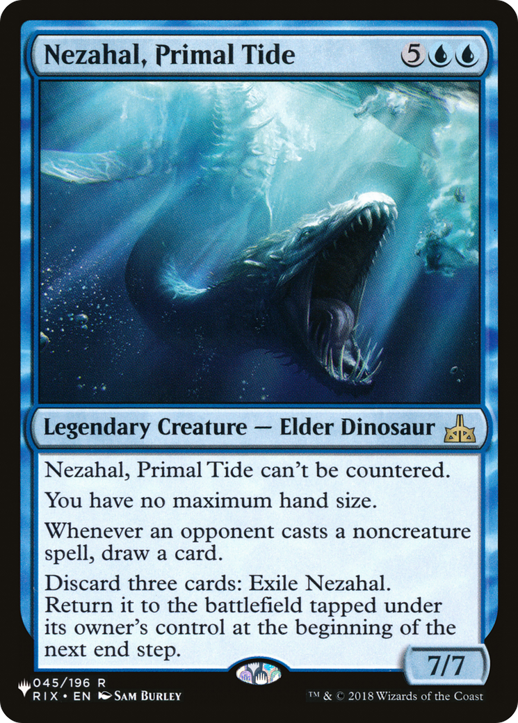 Nezahal, Primal Tide [The List] | Cracking-Singles