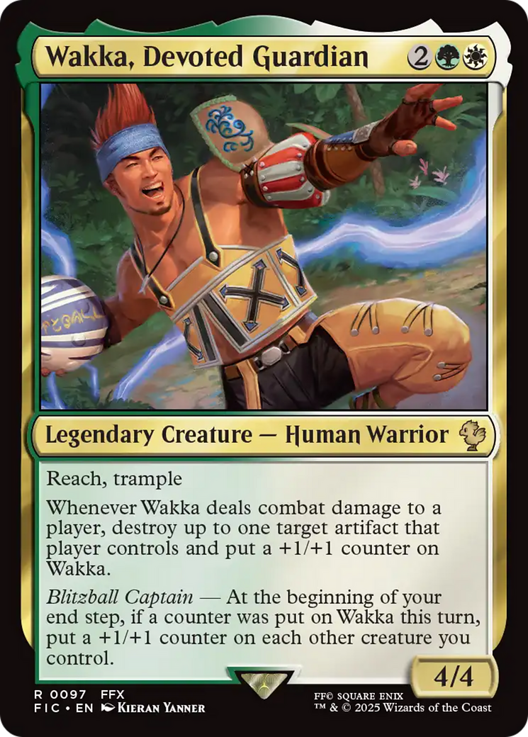 Wakka, Devoted Guardian [FINAL FANTASY Commander] | Cracking-Singles