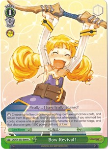 Bow Revival! (DG/EN-S03-E084 C) [Disgaea] | Cracking-Singles