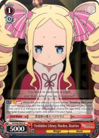 Forbidden Library Warden, Beatrice (RZ/S46-E037 R) [Re:ZERO] | Cracking-Singles