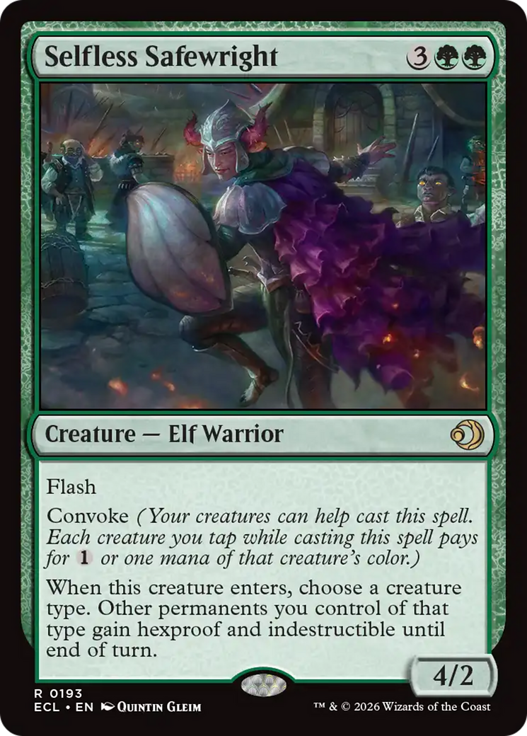 Selfless Safewright [Lorwyn Eclipsed] | Cracking-Singles