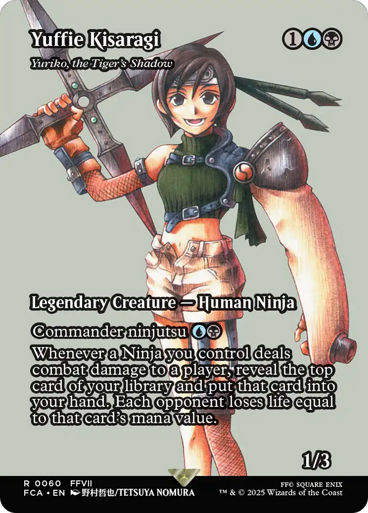 Yuffie Kisaragi - Yuriko, the Tiger's Shadow (Showcase) [FINAL FANTASY : Through the Ages] | Cracking-Singles
