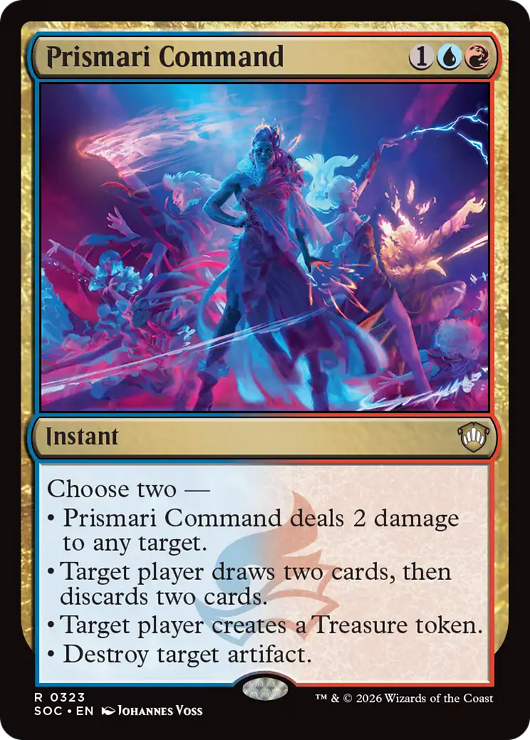 Prismari Command [Secrets of Strixhaven Commander] | Cracking-Singles