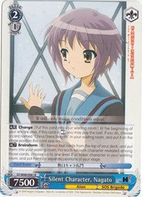 Silent Character, Nagato (SY/W08-E081 R) [The Melancholy of Haruhi Suzumiya] | Cracking-Singles