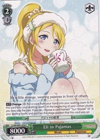Eli in Pajamas (LL/EN-W01-070 C) [Love Live! DX] | Cracking-Singles