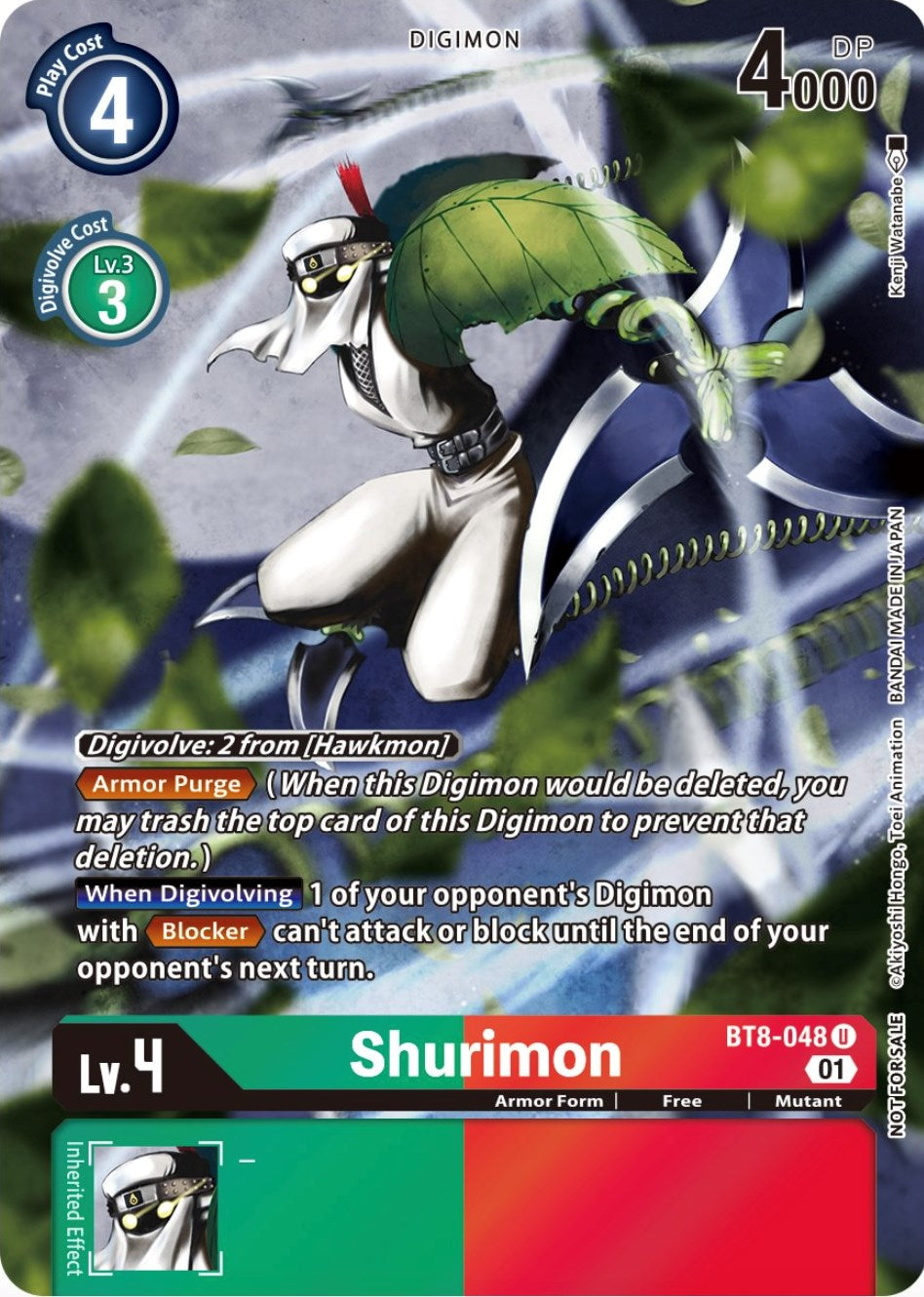Shurimon [BT8-048] (Official Tournament Pack Vol.9) [New Awakening Promos] | Cracking-Singles