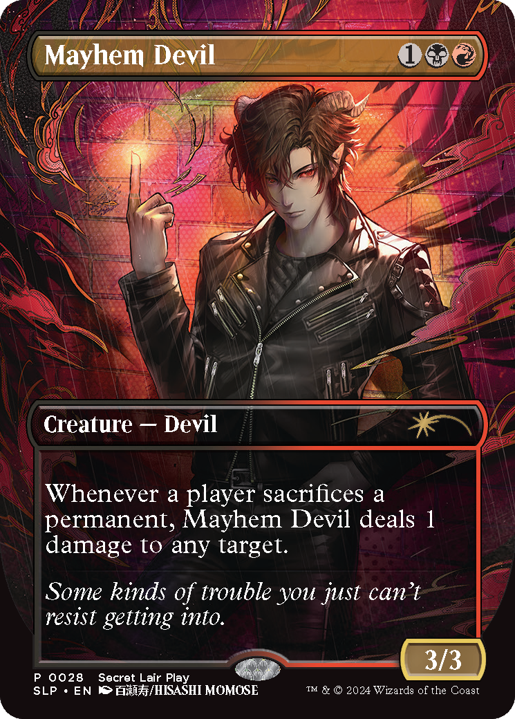 Mayhem Devil [Secret Lair Showdown] | Cracking-Singles