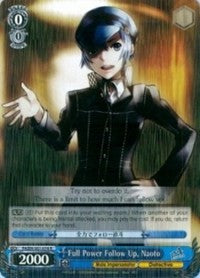 Full Power Follow Up, Naoto (P4/EN-S01-074 R) [Persona 4 ver.E] | Cracking-Singles