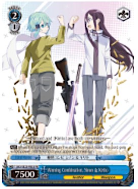 Winning Combination, Sinon & Kirito (SAO/SE23-PE03 PR) (Alternate Art) (Promo) [Sword Art Online II] | Cracking-Singles