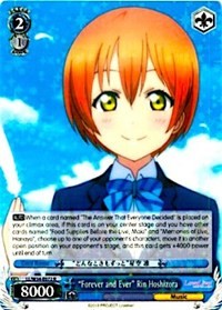 "Forever and Ever" Rin Hoshizora (LL/W34-E072 R) [Love Live! Vol. 2] | Cracking-Singles
