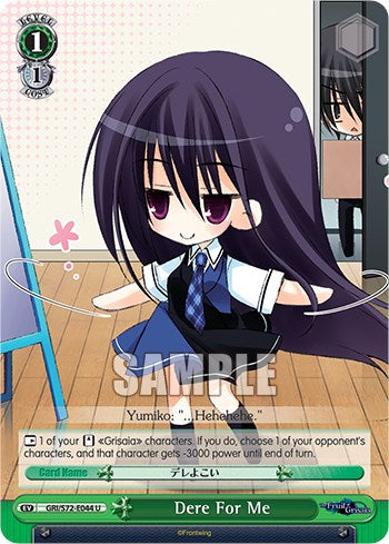 Dere For Me [The Fruit of Grisaia] | Cracking-Singles