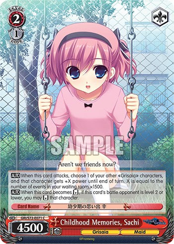 Childhood Memories, Sachi [The Fruit of Grisaia] | Cracking-Singles