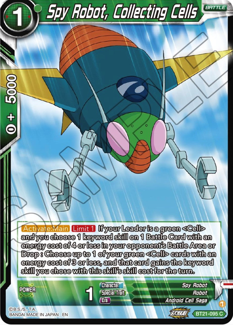 Spy Robot, Collecting Cells (BT21-095) [Wild Resurgence] | Cracking-Singles