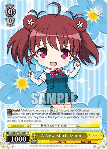 A New Start, Izumi (Foil) [Saekano How to Raise a Boring Girlfriend. flat] | Cracking-Singles