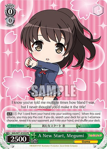 A New Start, Megumi [Saekano How to Raise a Boring Girlfriend. flat] | Cracking-Singles
