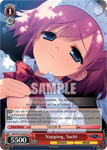 Napping, Sachi (Foil) [The Fruit of Grisaia] | Cracking-Singles