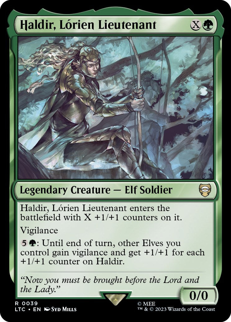 Haldir, Lorien Lieutenant [The Lord of the Rings: Tales of Middle-Earth Commander] | Cracking-Singles